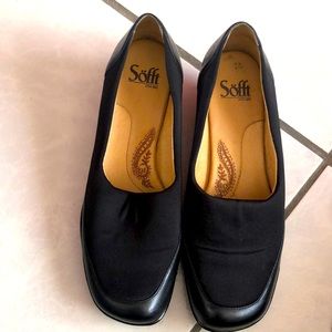 Sofft Santina Black Leather Shoes